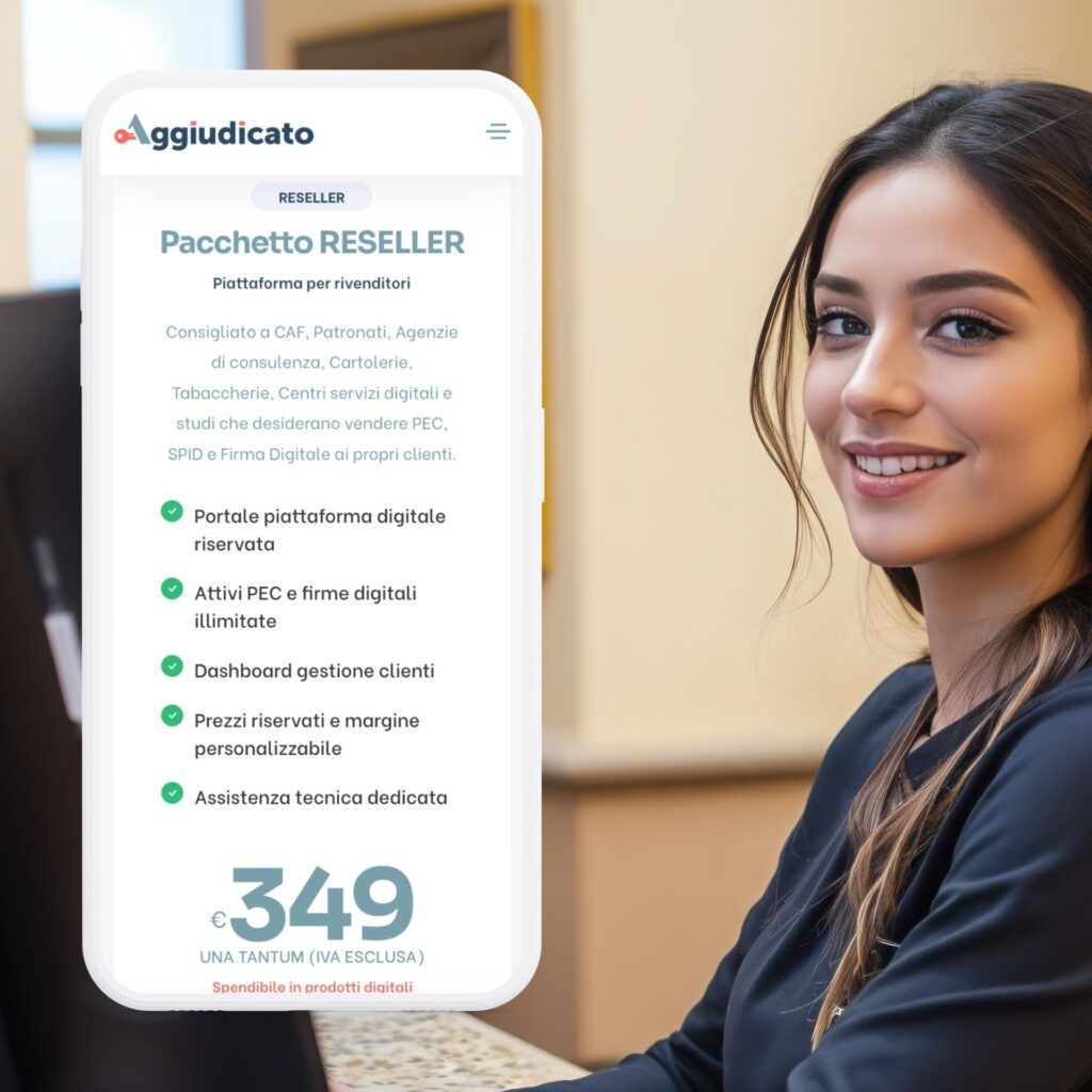 Pacchetti SPID, PEC e firma digitale per rivenditori e centri servizi: come rivendere e guadagnare