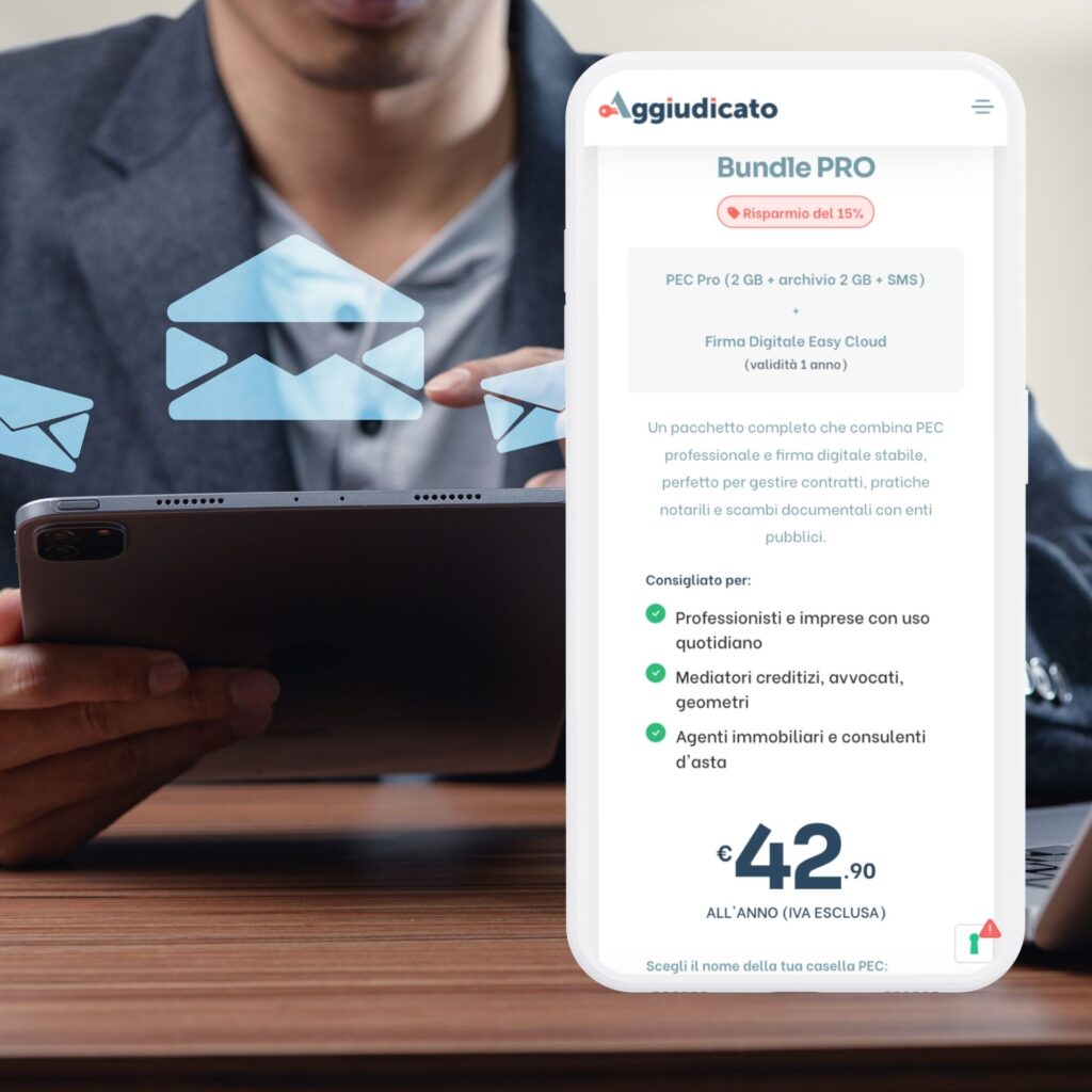 pec firma digitale economica miglior prezzo piu basso online professionisti commercialisti avvocati notai