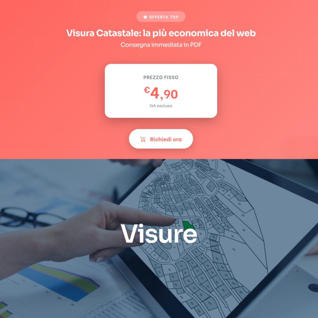 Il sito migliore per visure catastali e ipotecarie economiche online ai prezzi piu bassi del web