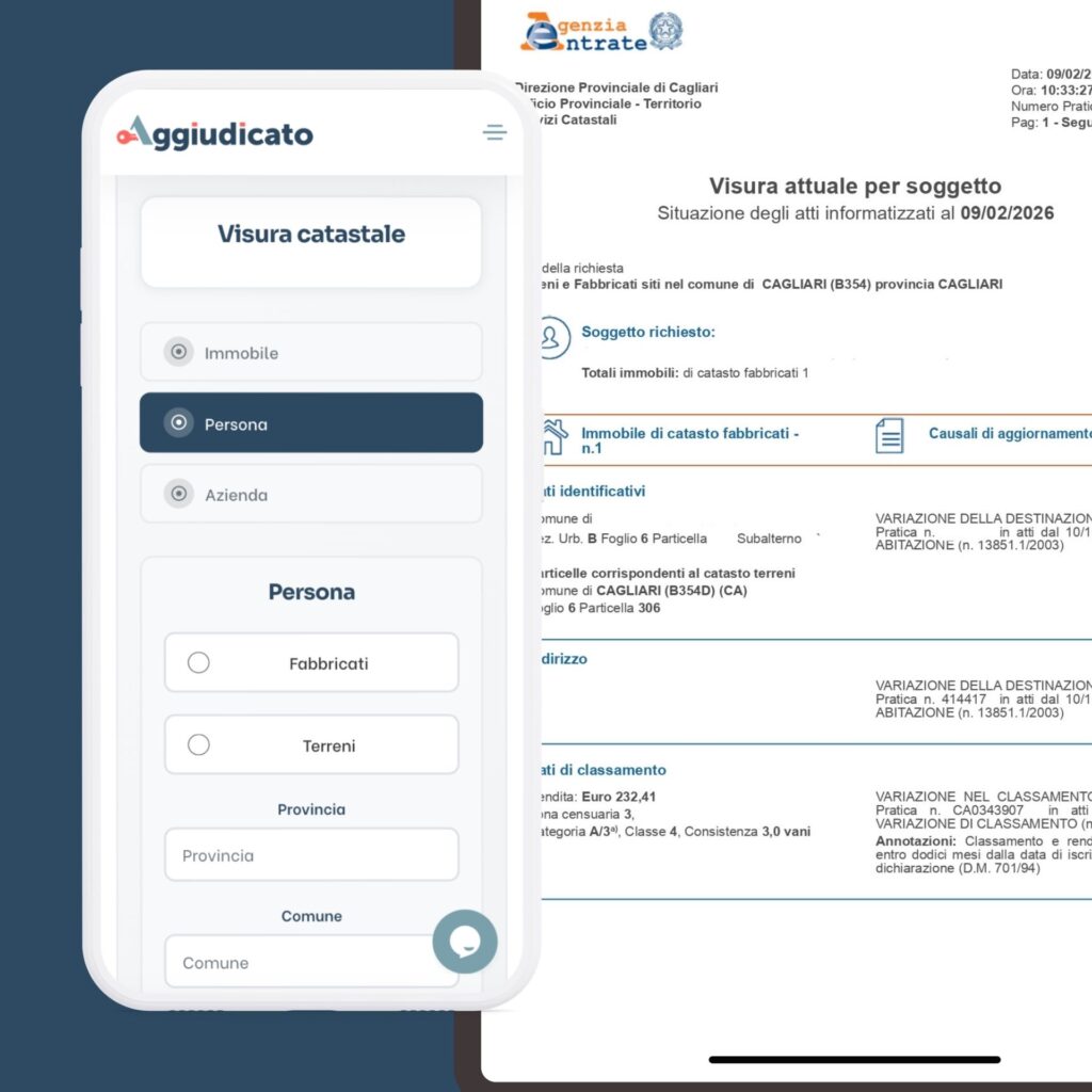 Dove richiedere visure catastali e ipotecarie ufficiali dell'Agenzia delle Entrate online velocemente